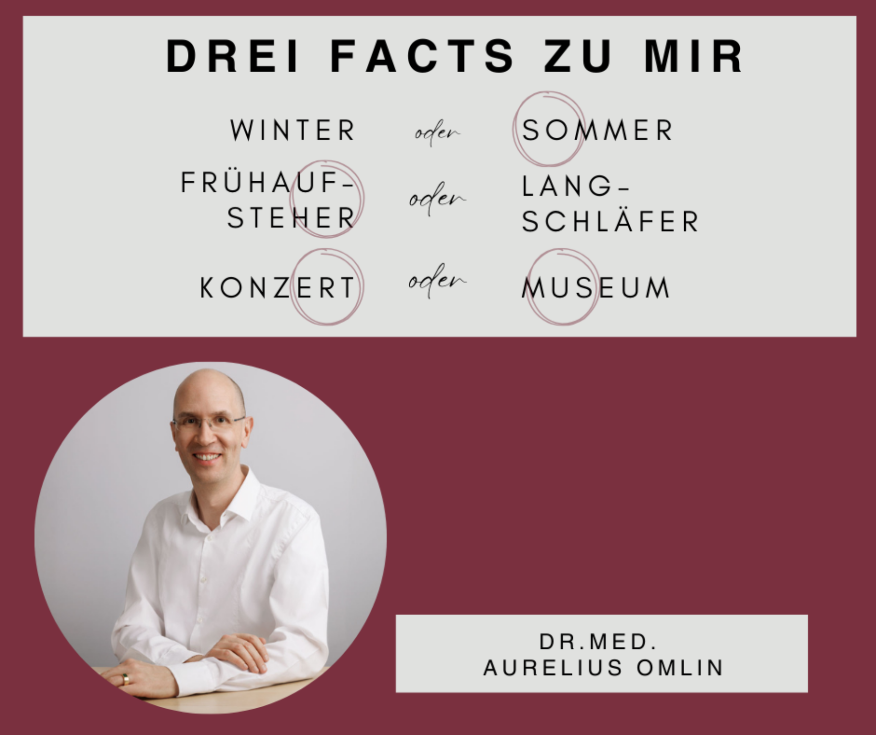 Drei Factszu AO